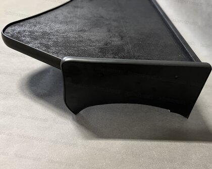 ACTIE : Pritstof bekleed ZWART T 1 dashboardtafel geschikt voor SCANIA R 2 (2005-2009) ,  G ( 2005-2015 type 1 dashboard)