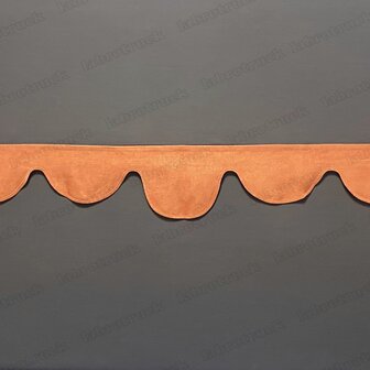 OP is OP Raamband /voorraamstrook TYPE 6, Kleur: oranje  SP33  zonder franjes