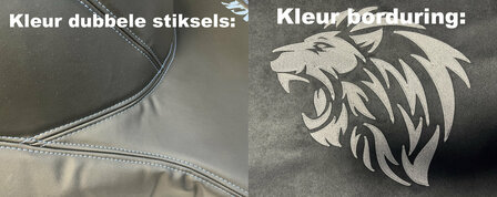 Tunnelhoes geschikt voor SCANIA S doorgestikt pritstof