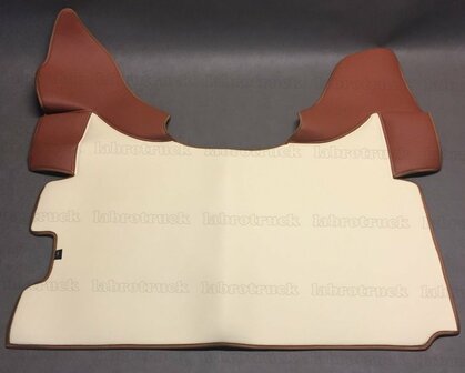 Tunnelhoes geschikt voor DAF XF EURO 6 (2013 t/m 2017) glad lederlook middenstuk