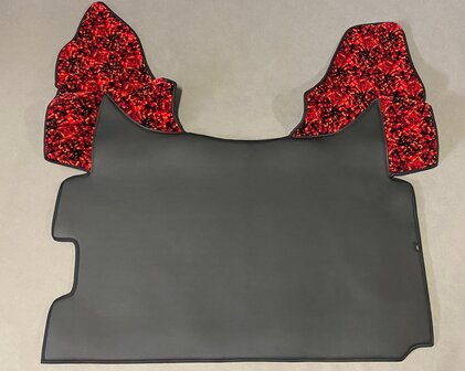 Tunnelhoes geschikt voor DAF XF EURO 6 (2013 t/m 2017) glad lederlook middenstuk