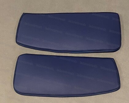 SALE! Deurpanelen  geschikt voor DAF XF 105 t/m 2012, glad lederlook DONKERBLAUW L11