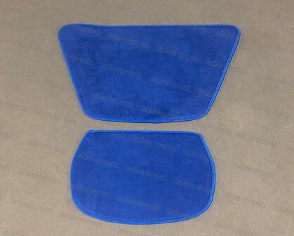 OP is OP! EXTRA DUNNE dashboardmatjes geschikt voor DAF XF EURO 6 , 105 XF  alcantara oude kleur kobaltblauw 