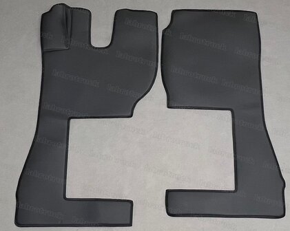 Vloermatten geschikt voor VOLVO glad lederlook