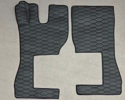 Vloermatten geschikt voor VOLVO doorgestikt lederlook