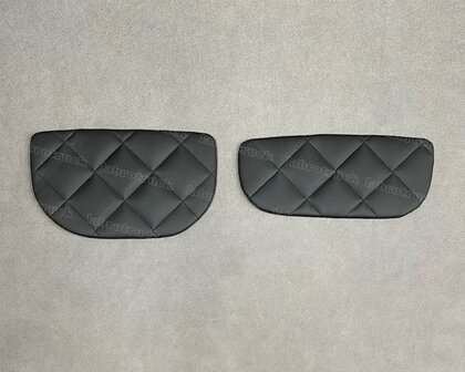 Dashboard plankje geschikt voor MERCEDES Actros MP4/5 vierkantjes doorgestikt lederlook