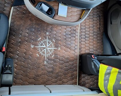 Tunnelhoes geschikt voor DAF XG doorgestikt pritstof middenstuk
