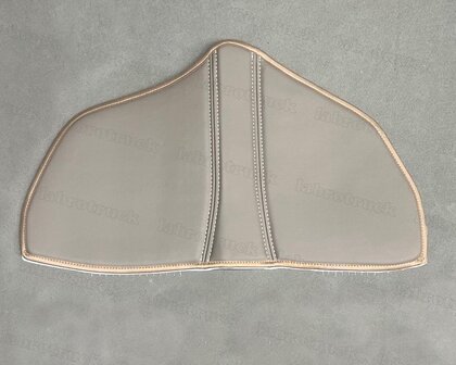 OP IS OP! Stuurkolom hoes geschikt voor MERCEDES ACTROS MP 5/ MP 4 glad lederlook OUD paper dust L32 met paper dust stiksels.