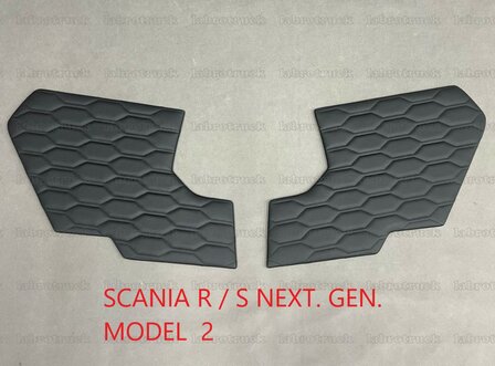 Deurpanelen geschikt voor SCANIA NEXT GEN.  glad lederlook