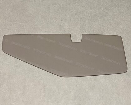 VOORRAAD VOORDEEL! Dashboard plankje geschikt voor MAN TGX 2021 glad lederlook dark paper dust L65 zonder logo.