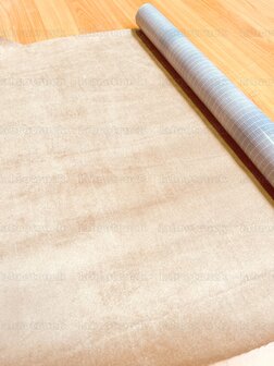 SALE :  90 cm x 145 cm  Zelfklevend Alcantara SP 5 CAPPUCCINO Labro  outlet  prijs !