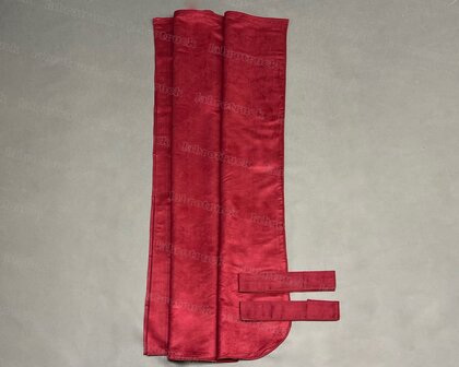 SALE! Tussengordijnen STARTER (lengte 140 cm) oud bordeauxrood SP10.