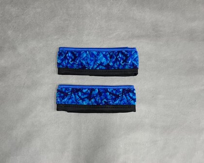 Losse DUO embrasses  voor zijgordijnen, deens blauw / zwart SP1 