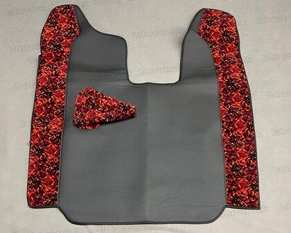 Tunnelhoes geschikt voor SCANIA R glad lederlook middenstuk