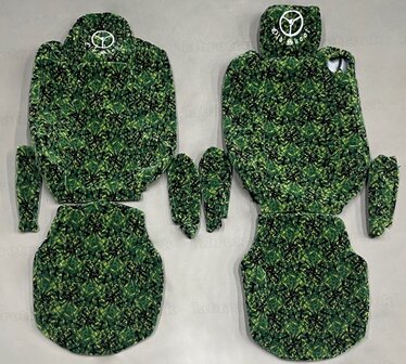 Stoelhoezen geschikt voor RENAULT T  Deens pluche middenstuk