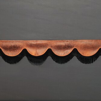 Raamband PRIT TYPE 1 met DUBBEL 8 cm franjes 