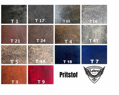 Stoelhoeken geschikt voor DAF New gen XG/XG+ PRIT chocoladebruin T21  (voor een KLAPSTOEL)