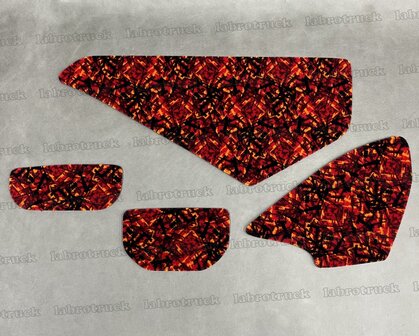 Dashboard plankje geschikt voor MERCEDES Actros MP4/5 Deens pluche