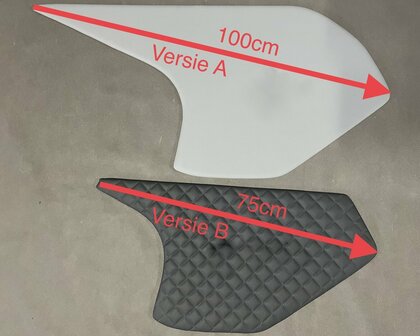 VOORRAADDEAL! Set dashboard plankjes geschikt voor DAF New gen (vanaf 2022) XG, XF, XD - VERSIE A, glade lederlook paper dust L65, zonder logo.