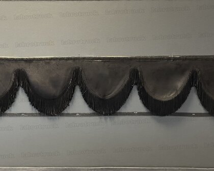 SALE: Raamband TYPE 2, Kleur DUOCOLOR  zwart SP 1 met dubbel zwarte kleur F80-2 (achterkant beige SP 48)