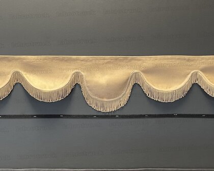 SALE: Raamband TYPE 6, Kleur: cappuccino SP5 met enkel beige/zand kleur F50-3