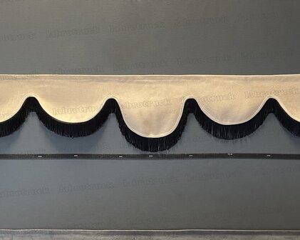 SALE: Raamband TYPE 6, Kleur: beige SP48 met enkel zwarte kleur F50-2