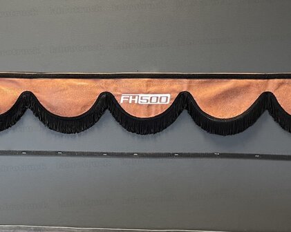 SALE: Raamband TYPE 1, Kleur: oud oranje T 33 met dubbel zwarte kleur F50-2