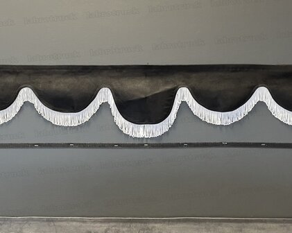 SALE: Raamband TYPE 6, Kleur: zwart SP 1 met enkel witte kleur F50-1