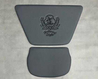 Plankjes voor dashboard GLAD LEDERLOOK set  geschikt voor DAF 105 XF , EURO 6 XF LABRO SERIE 