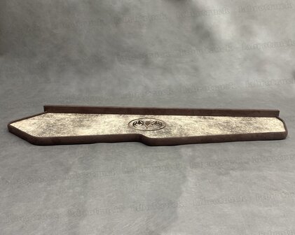 OP is OP ! Bekleed SERIE Dashboardtafel VOLVO FH 5 /FH 4 AERO chocoladebruin SP21 met beige prit T48  na 2013 lang EXTRA LAAG