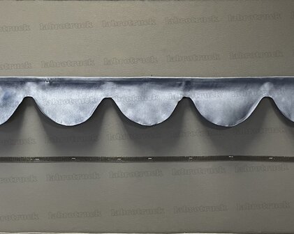 SALE: Raamband TYPE 1, Kleur: oud donkerblauw SP 11 zonder franjes