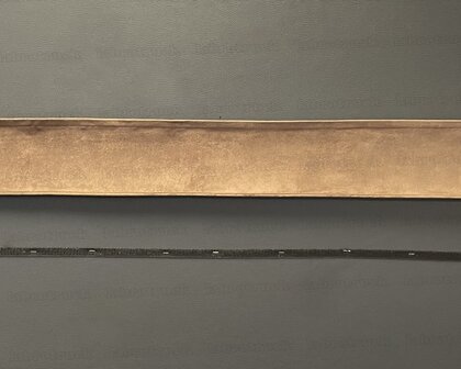 SALE: Raamband Geen TYPE , Kleur: chocobruin SP 24 zonder franjes (recht)