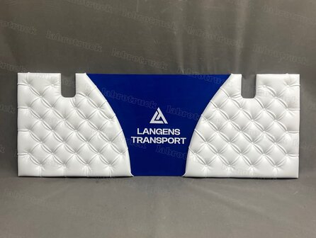 Bedplaat 3 delig geknoopt