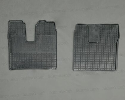 Rubber matten geschikt voor MAN TGX new gen 2021 slaap cabine