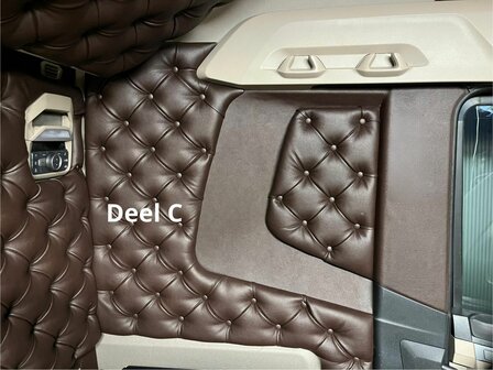 Zijwand panelen deel C DAF XG/XG+ geknoopt