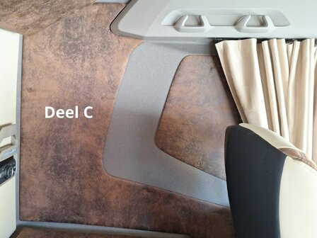 Zijwand panelen deel C DAF XG/XG+ patroon