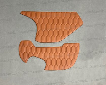 PATROON Dashboard plankje geschikt voor DAF New gen XG, XF, XD Patroon nr.2 doorgestikt lederlook