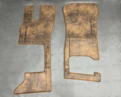 Vloermatten geschikt voor DAF XF / XD New gen (vanaf 2022) glad pritstof