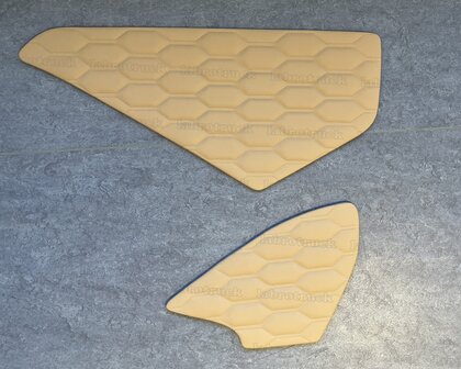 PATROON Dashboard plankje geschikt voor MERCEDES Actros MP4/5 Patroon nr.2 doorgestikt lederlook