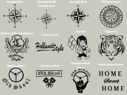 Bedplaat 3 delig geknoopt