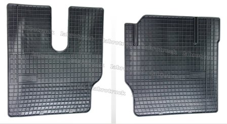 Rubber matten geschikt voor MAN TGA SMALLE CABINE 