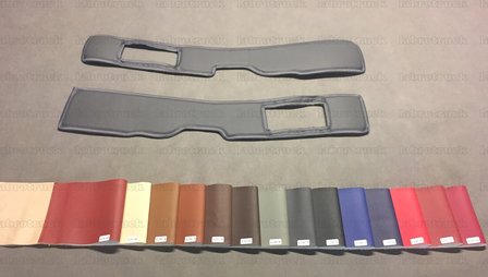  Onder de stoel covers set geschikt voor DAF XF EURO 6 t/m 2017 GLAD LEDERLOOK LABRO SERIE