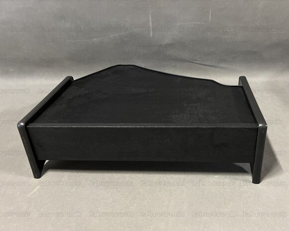 ACTIE : Pritstof bekleed ZWART T 1 dashboardtafel geschikt voor SCANIA R 2 (2005-2009) ,  G ( 2005-2015 type 1 dashboard)