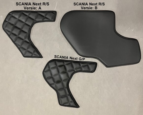 PATROON Deurbekleding geschikt voor SCANIA Next gen Patroon nr.2 doorgestikt lederlook