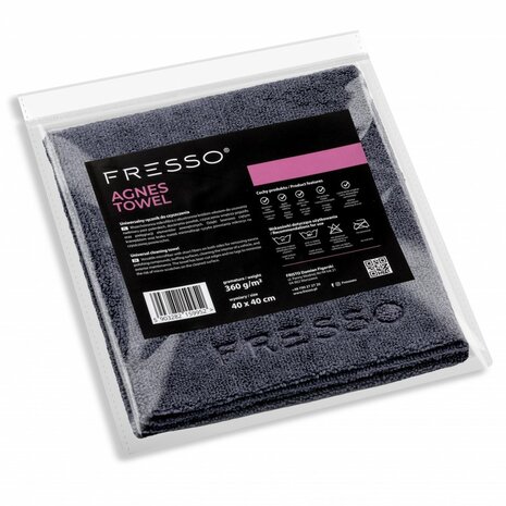 FRESSO Agnes towel microvezel naadloos doek 40 x 40 cm 