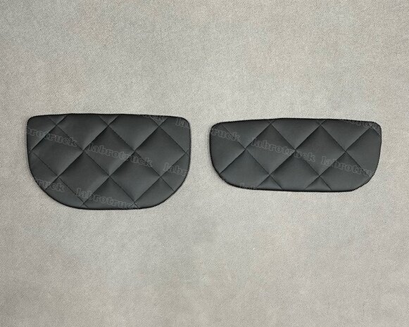 Dashboard plankje geschikt voor MERCEDES Actros MP4/5 vierkantjes doorgestikt lederlook