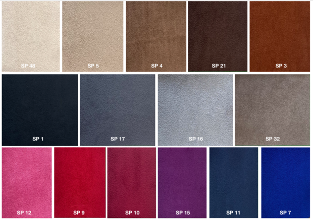 SALE  zijgordijnen maat H 80 cm x B 240 cm SP 24 (CHOCOBRUIN) = SP20 alcantara plus dubbelzijdig zonder kwasten Let op ! maat 80 cm hoog 