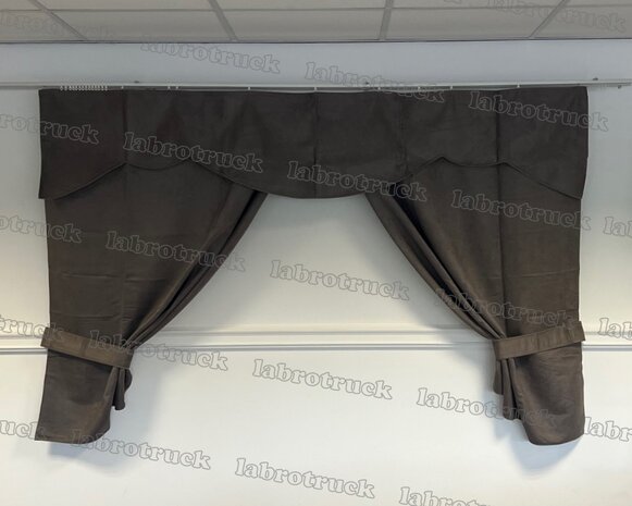 OP IS OP! Tussengordijn CLASSIC 140 cm kleur oud paper dust SP32  (zonder franjes). 