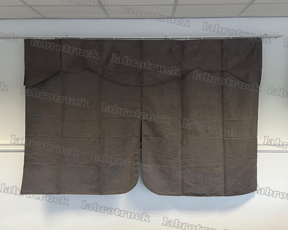 OP IS OP! Tussengordijn CLASSIC 140 cm kleur oud paper dust SP32  (zonder franjes). 