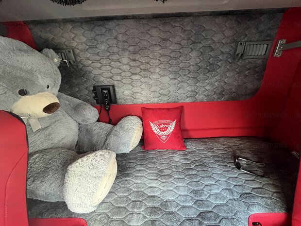 Achterwand DAF XG/XG+ geknoopt met applicatie